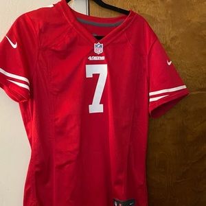Kaepernick jersey. 49ers #7 XL Lady’s NFL
